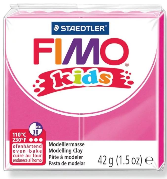 Fimo Kids Modelling Clay 42g Fuschia