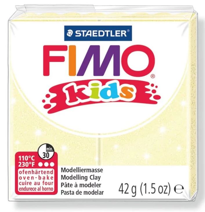 Fimo Kids Modelling Clay 42g Pearl Yellow