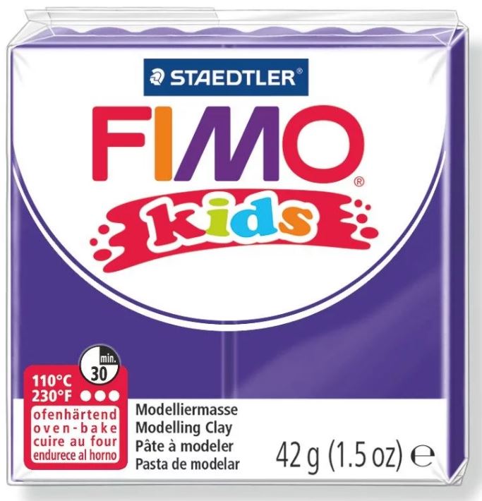 Fimo Kids Modelling Clay 42g Violet