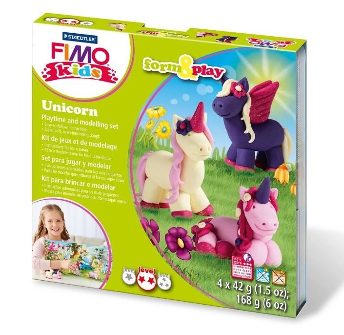 Fimo Kids Modelling Clay Play Set Unicorn