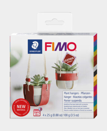 Fimo Leather Effect Set Plant Hangers **ND**