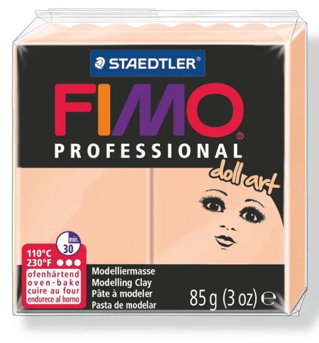 Fimo Professional Modelling Clay 2oz. Doll Art Cameo