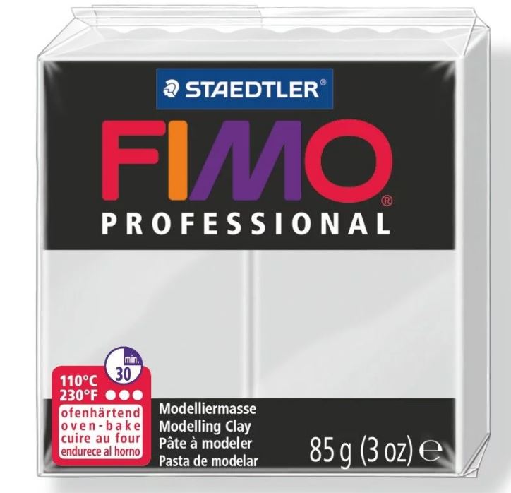 Fimo Professional Modelling Clay 2oz. Dolphin Grey