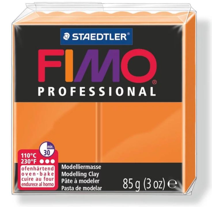 Fimo Professional Modelling Clay 2oz. Orange