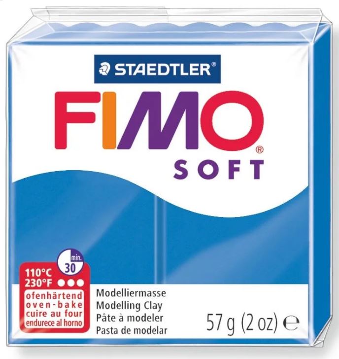 Fimo Soft Modelling Clay 2oz. Pacific Blue