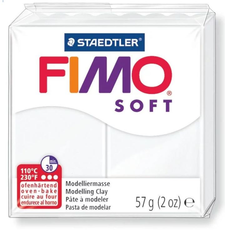 Fimo Soft Modelling Clay 2oz. White