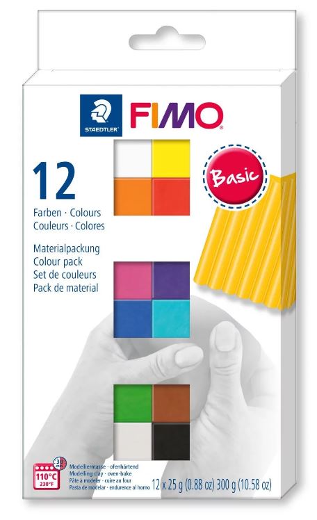 Fimo Soft Set Basic 12 Colours