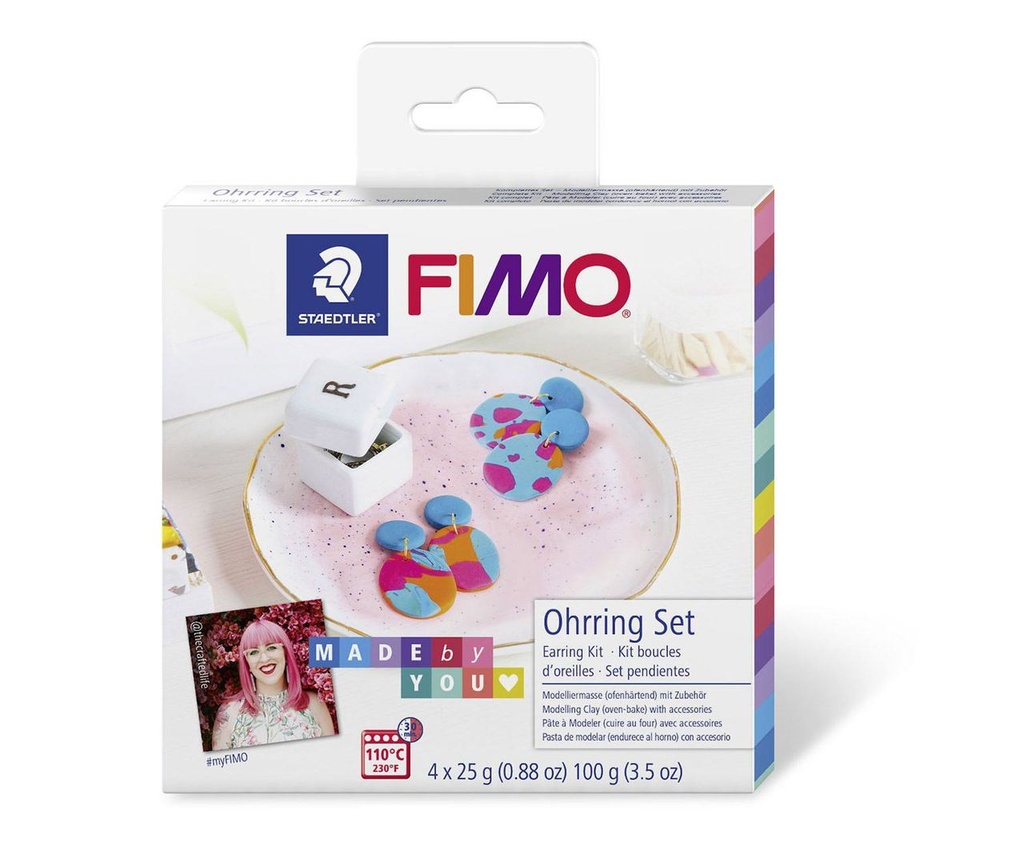 Fimo Soft Set Earring Kit