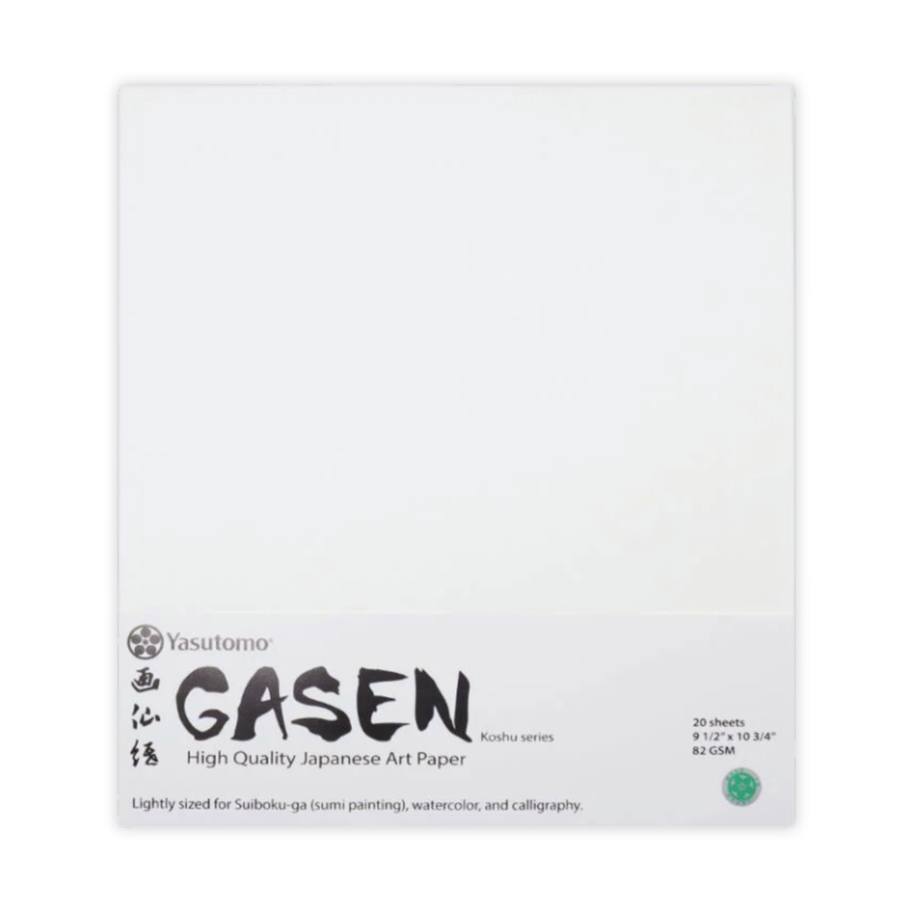 Yasutomo Gasen Paper 9 1/2" x 10 3/4" (20 Sheets)