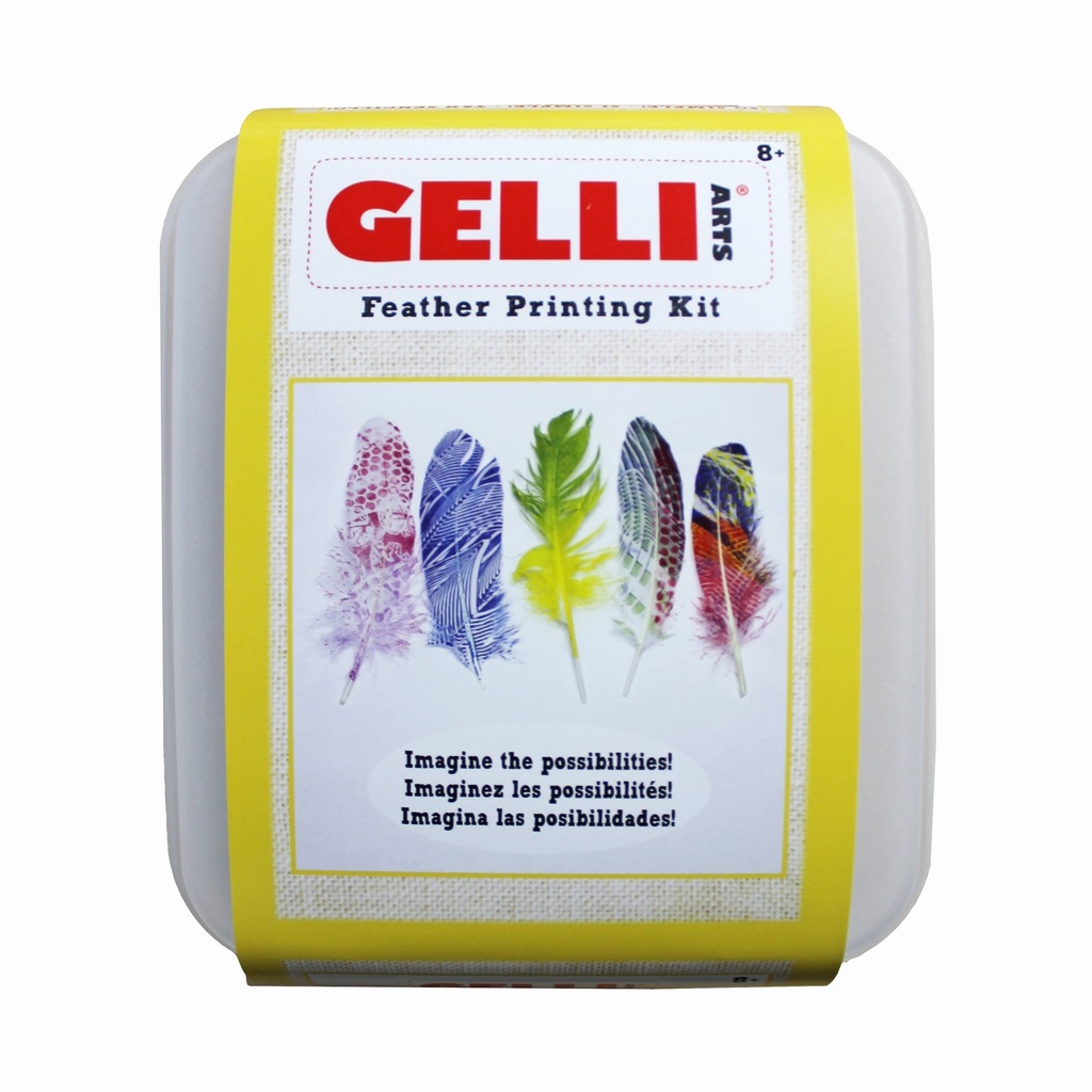 Gelli Arts Feather Printing Kit **ND**