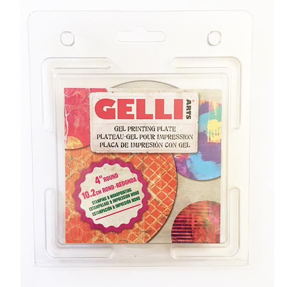 Gelli Arts Gel Printing Plate 4" Round - **ND**