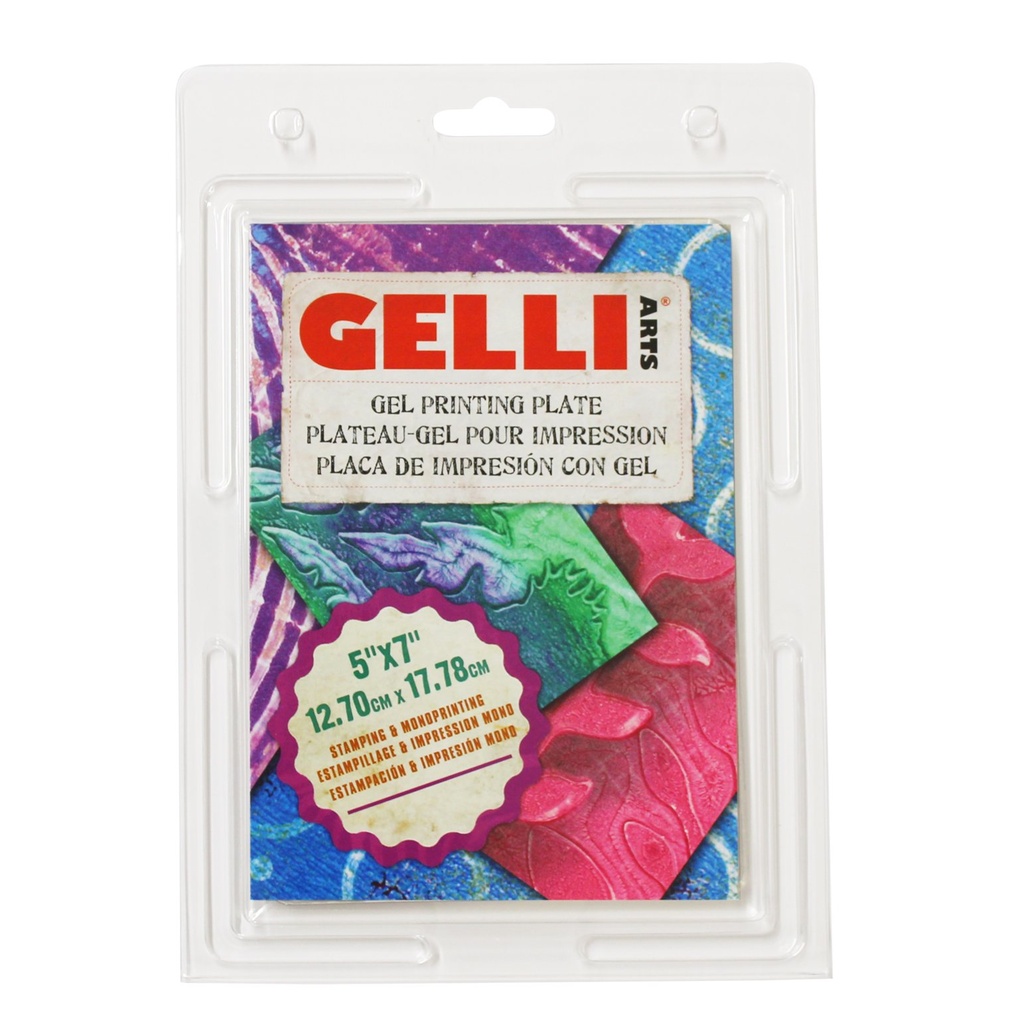 Gelli Arts Gel Printing Plate 5" x 7" - **ND**