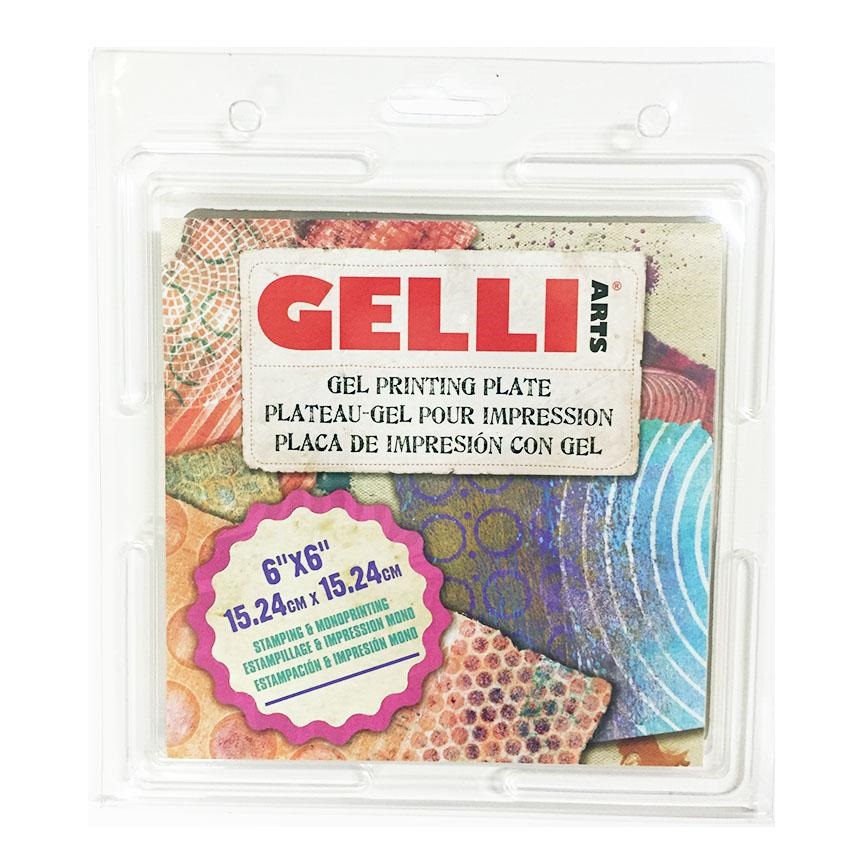 Gelli Arts Gel Printing Plate 6" x 6" - **ND**