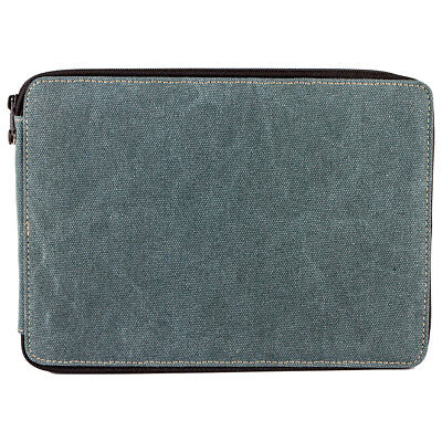 Global Art Pencil Case Canvas 120pc Steel Blue