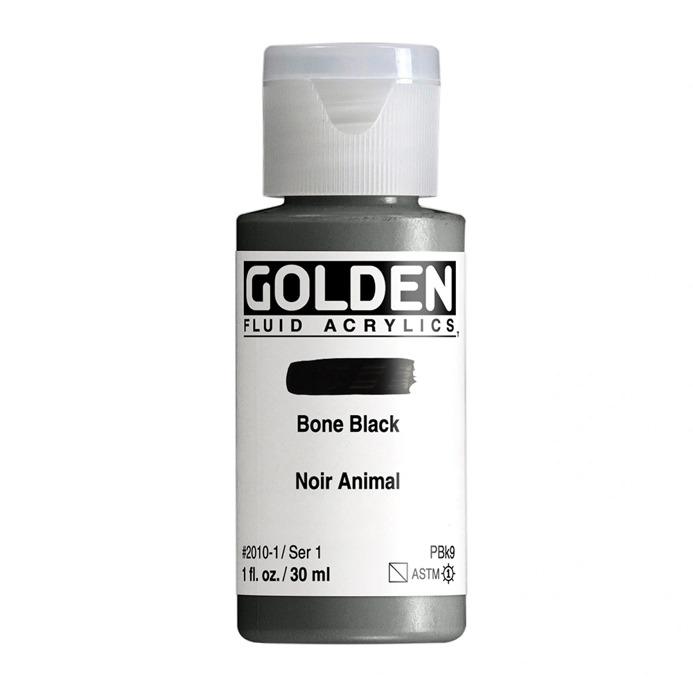 Golden Fluid 1oz. Bone Black S1 **ND**