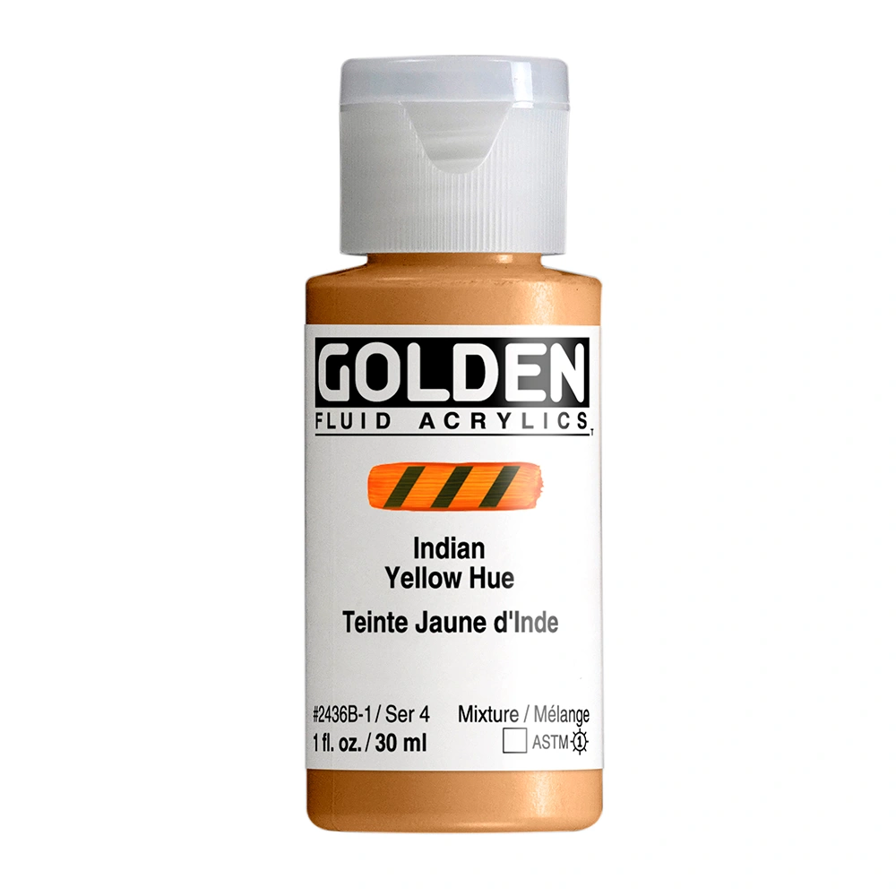 Golden Fluid 1oz. Indian Yellow Hue S4 **ND**