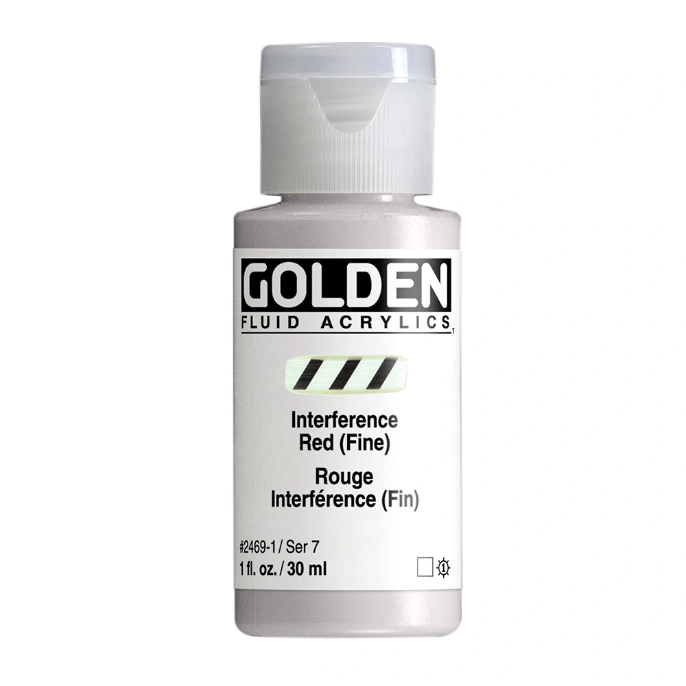 Golden Fluid 1oz. Interference Red Fine S7 **ND**