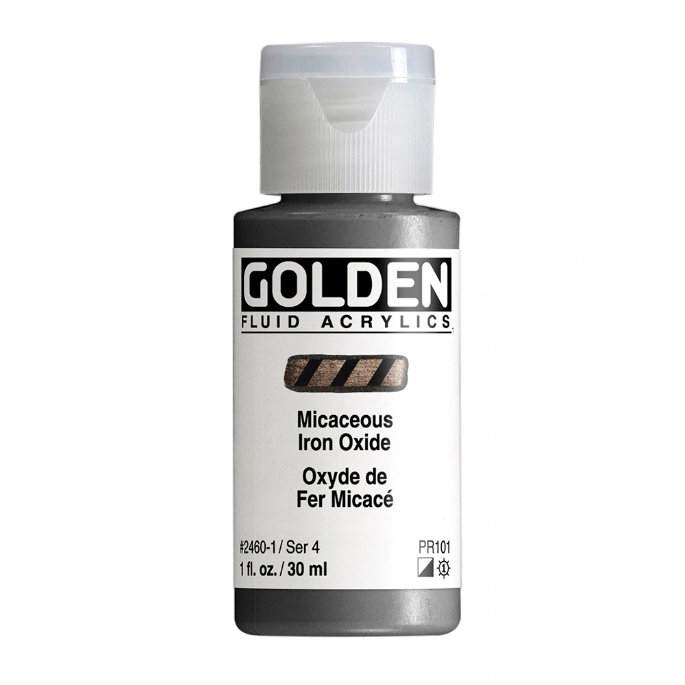Golden Fluid 1oz. Micaceous Iron Oxide S4 **ND**