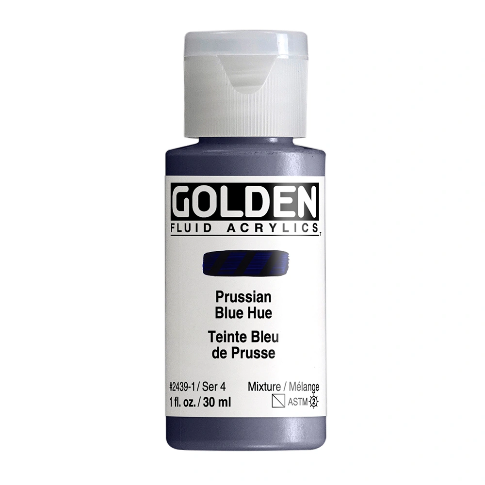 Golden Fluid 1oz. Prussian Blue Hue S4 **ND**
