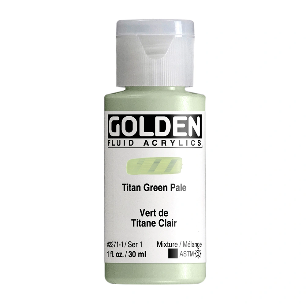 Golden Fluid 1oz. Titan Green Pale S1 **ND**