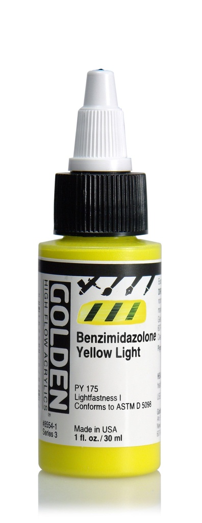 Golden High Flow 1oz. Benzimidazolone Yellow Light S3 **ND**