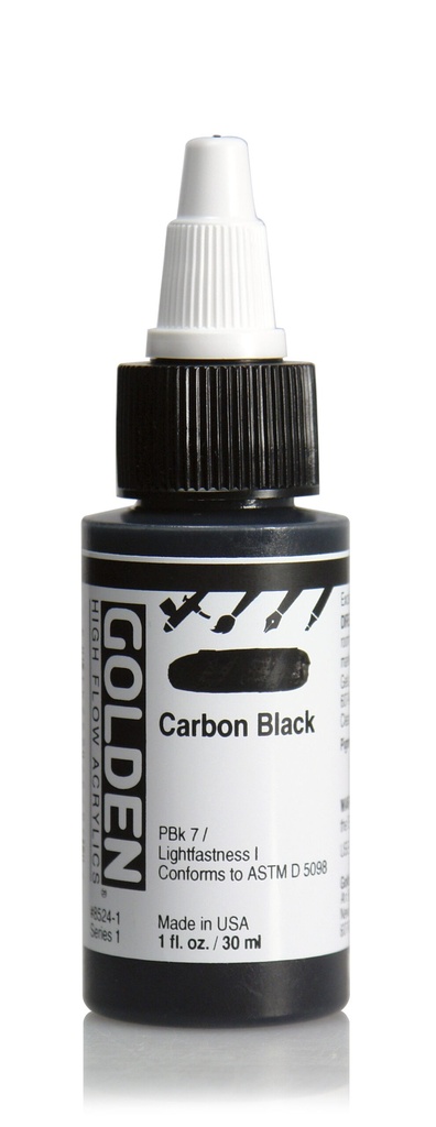 Golden High Flow 1oz. Carbon Black S1 **ND**