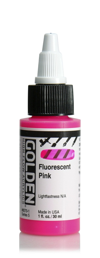 Golden High Flow 1oz. Flourescent Pink S5 **ND**