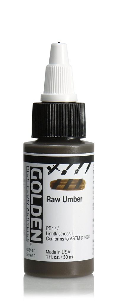 Golden High Flow 1oz. Raw Umber S1 **ND**