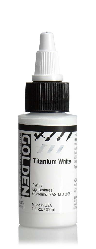 Golden High Flow 1oz. Titanium White S1 **ND**