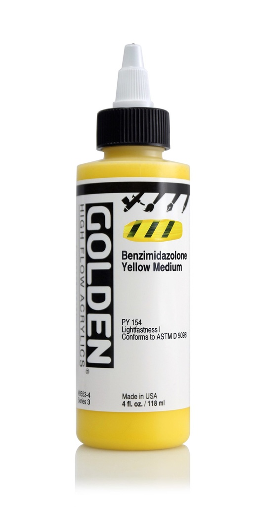 Golden High Flow 4oz. Benzimidazolone Yellow Med S3 **ND**