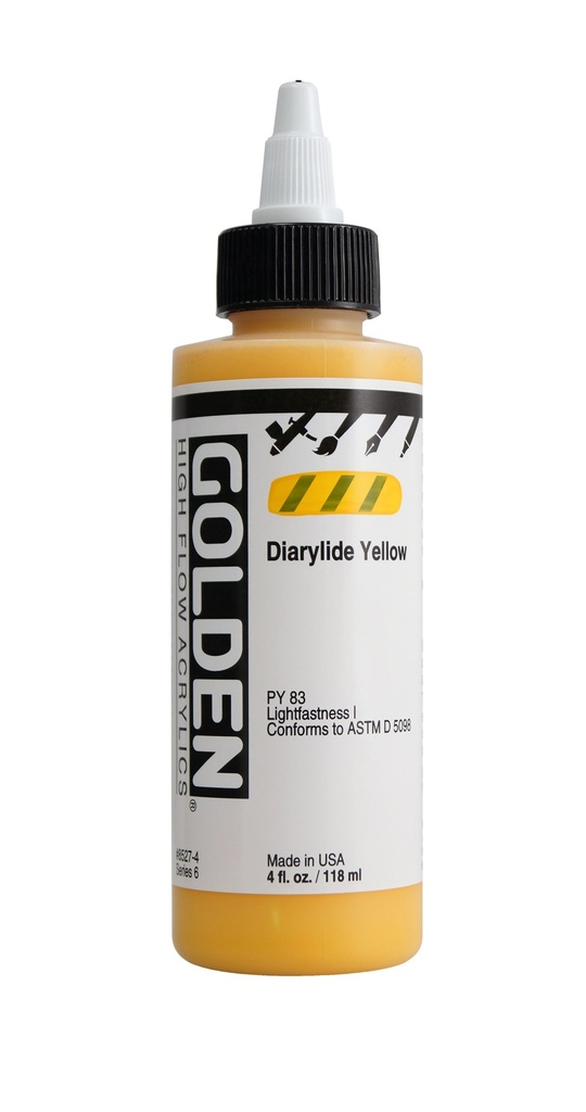 Golden High Flow 4oz. Diarylide Yellow S6 **ND**
