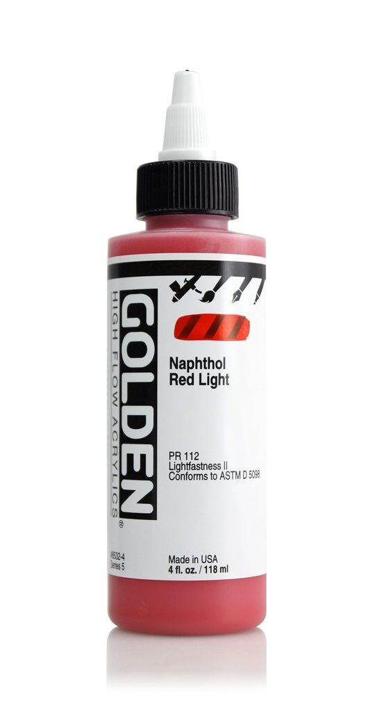 Golden High Flow 4oz. Napthol Red Light S5 **ND**