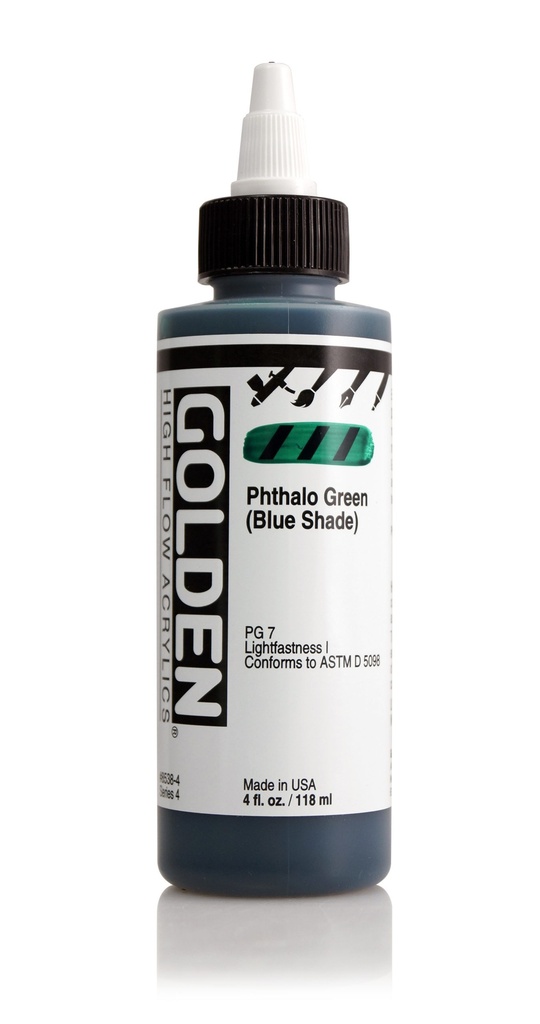 Golden High Flow 4oz. Phthalo Green Blue Shade S4 **ND**