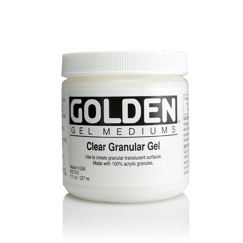 Golden Medium Clear Granular Gel 8oz **ND**
