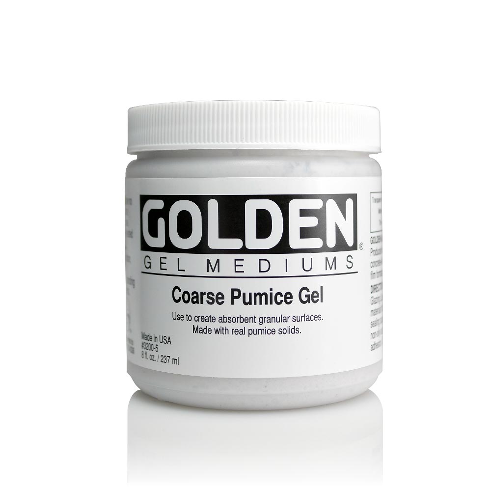 Golden Medium Coarse Pumice Gel 32oz **SO** **ND**