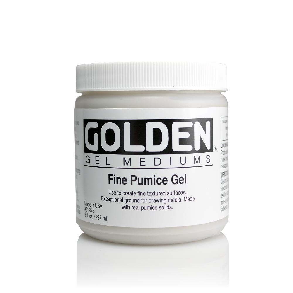 Golden Medium Fine Pumice Gel 8oz **ND**