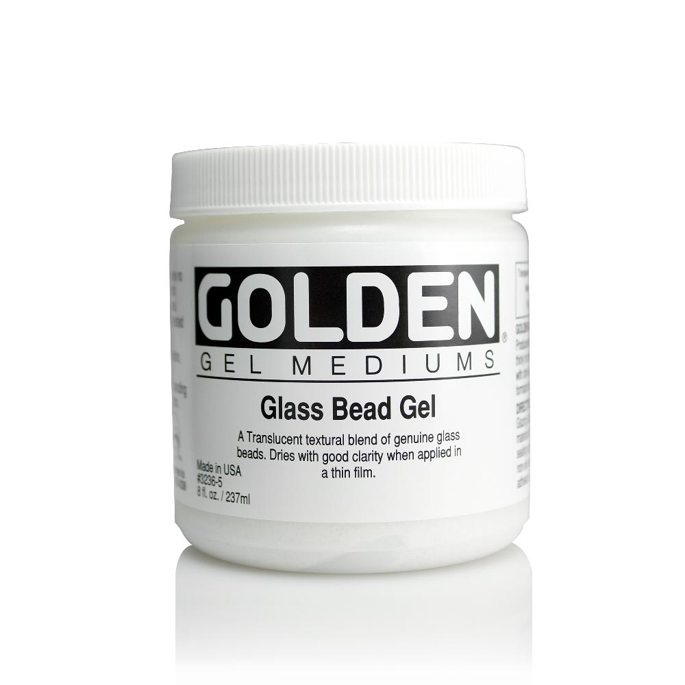 Golden Medium Glass Bead Gel 8oz. **ND**