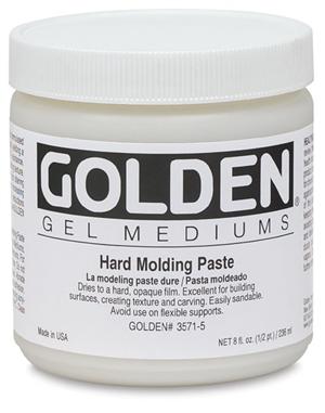 Golden Medium Hard Molding Paste 8oz **ND**