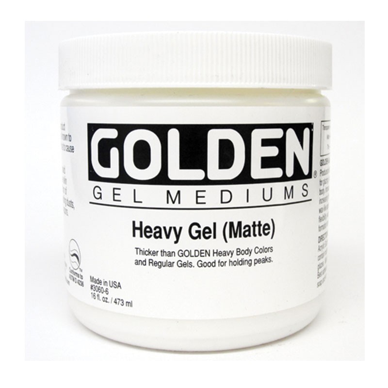 Golden Medium Heavy Gel Matte 8oz **ND**