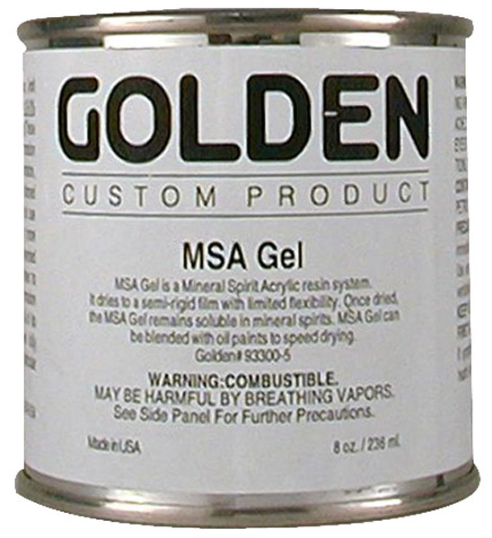 Golden Medium MSA Gel 8oz **SO** **ND**