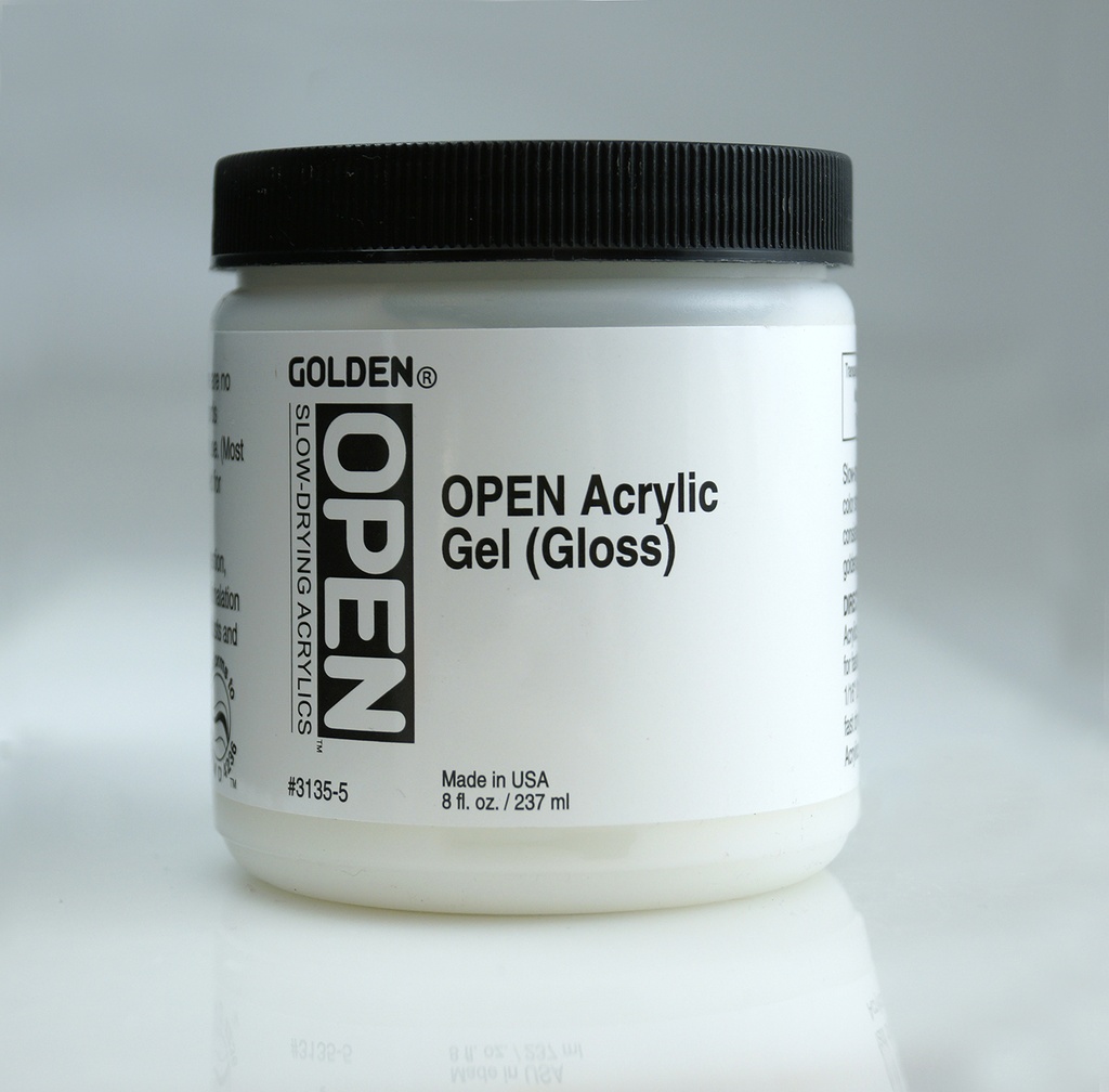 Golden Medium Open Gel Gloss 8oz **ND**