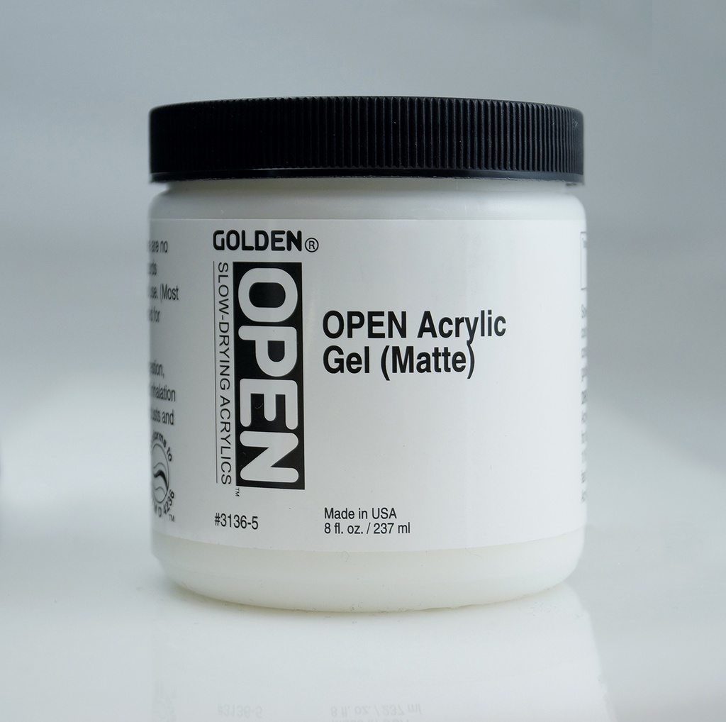 Golden Medium Open Gel Matte 16oz **ND**
