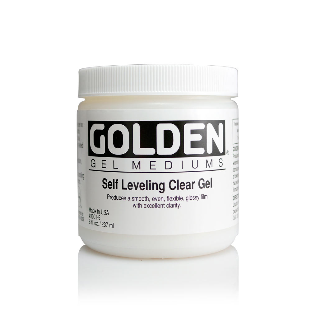Golden Medium Self Leveling Clear Gel 8oz **ND**