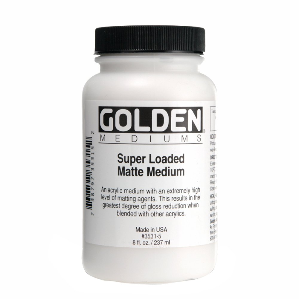 Golden Medium Super Loaded Matte 8oz **ND**