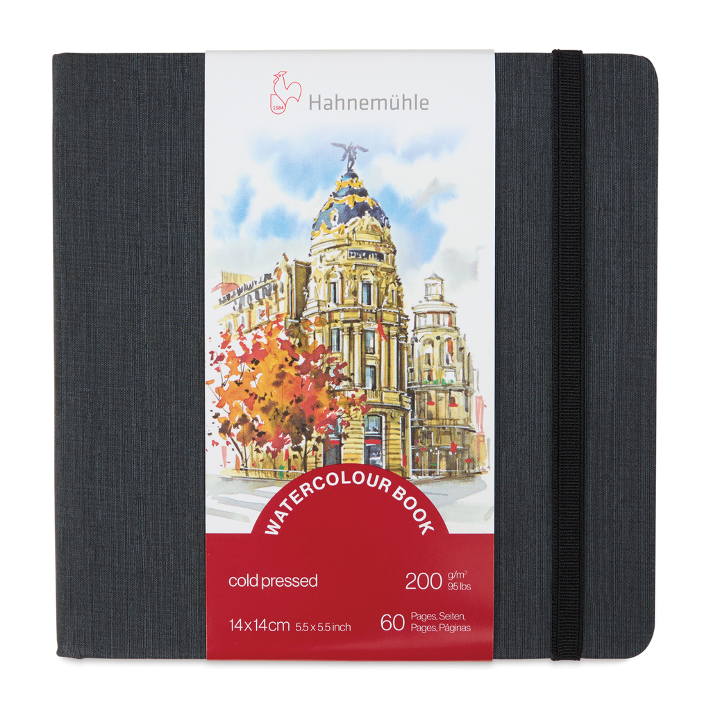 Hahnemühle Watercolour Book CP 95lbs 5.5x5.5