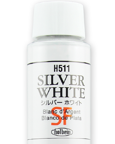 Holbein Artists Oil 50ml H411 Silver White SW