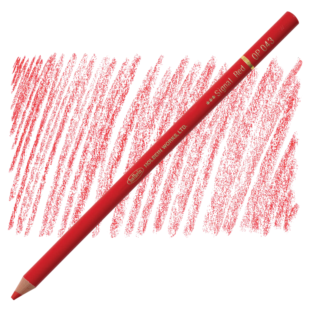 Holbein Artists' Coloured Pencil OP043 Signal Red