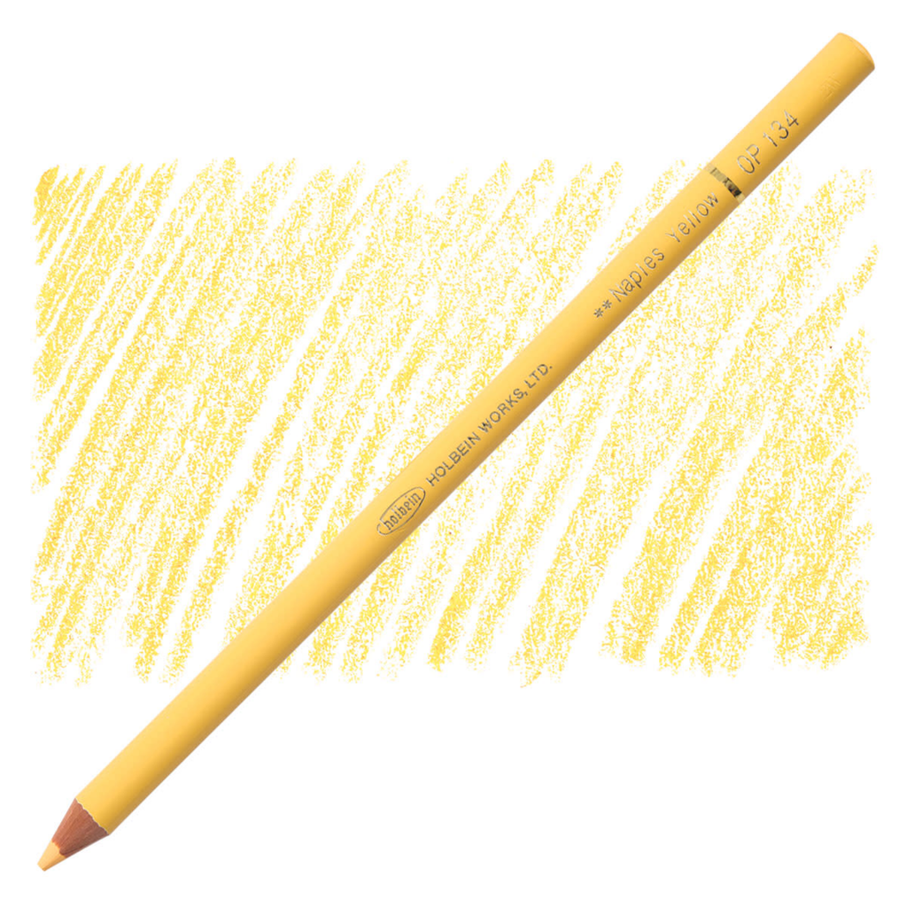 Holbein Artists' Coloured Pencil OP134 Naples Yellow