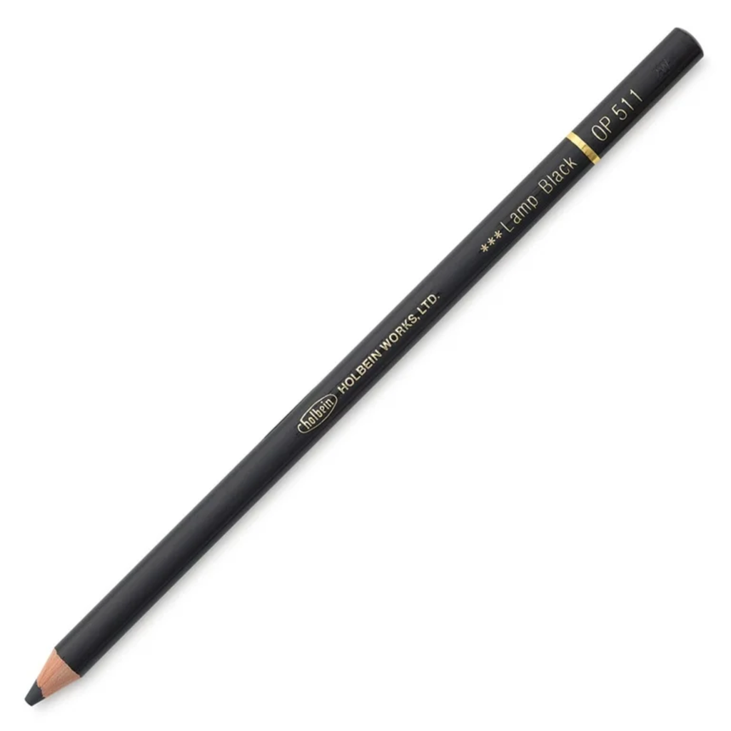 Holbein Artists' Coloured Pencil OP511 Lamp Black