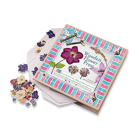 HOM Large Wooden Flower Press **ND**